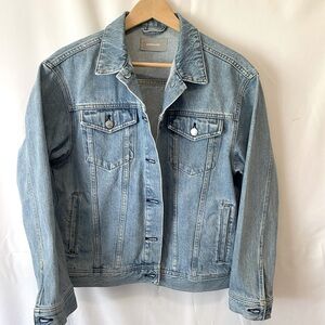Everlane Denim Jean Jacket Size L.